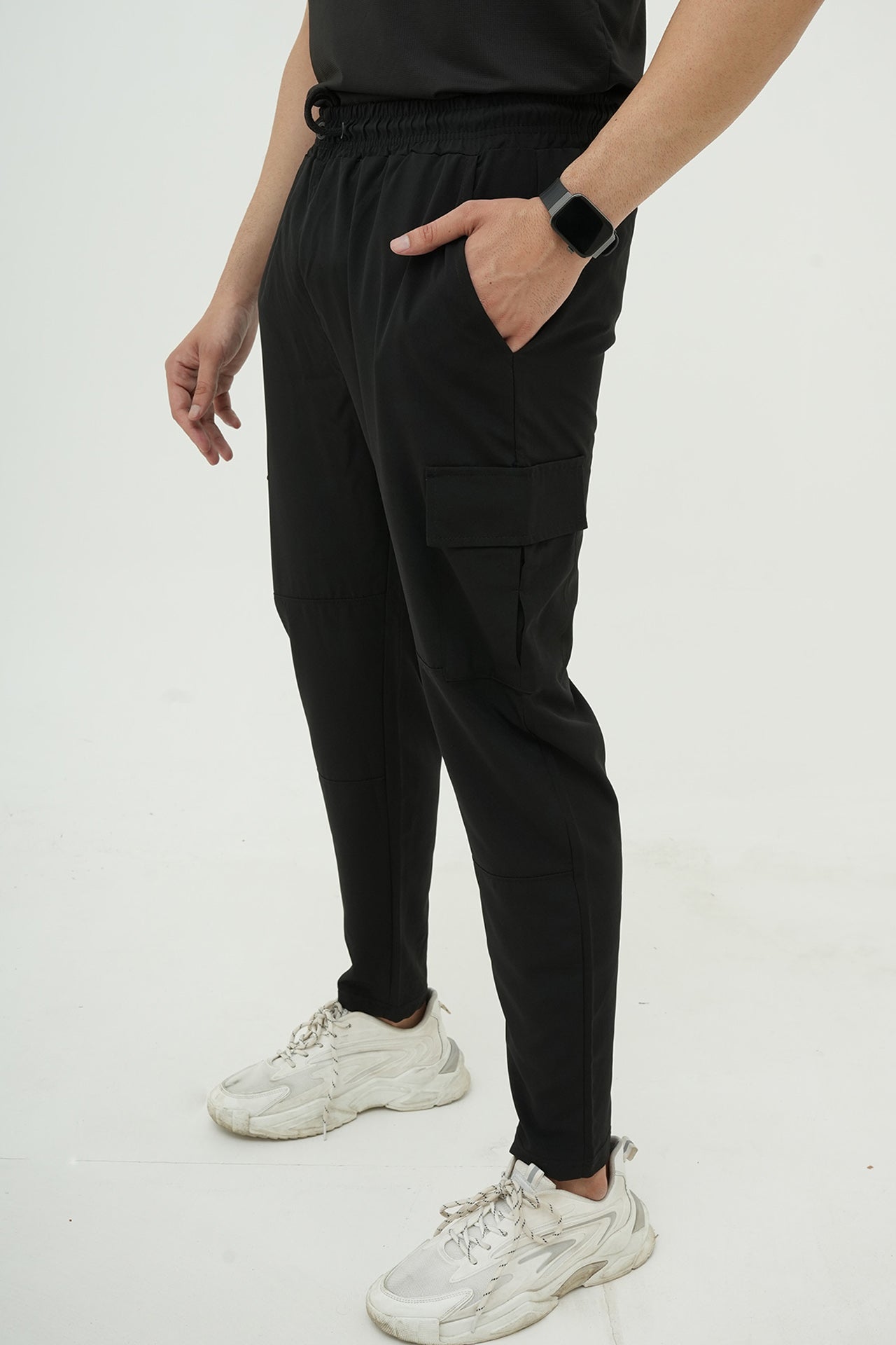 Black Active Mesh Pro Trouser