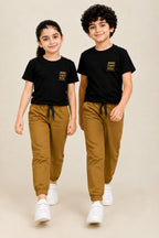 Nextage Kids Camel Co-Ord Set