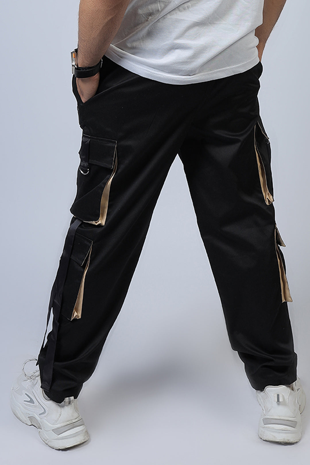 Nextage Slogan Cargo Trouser