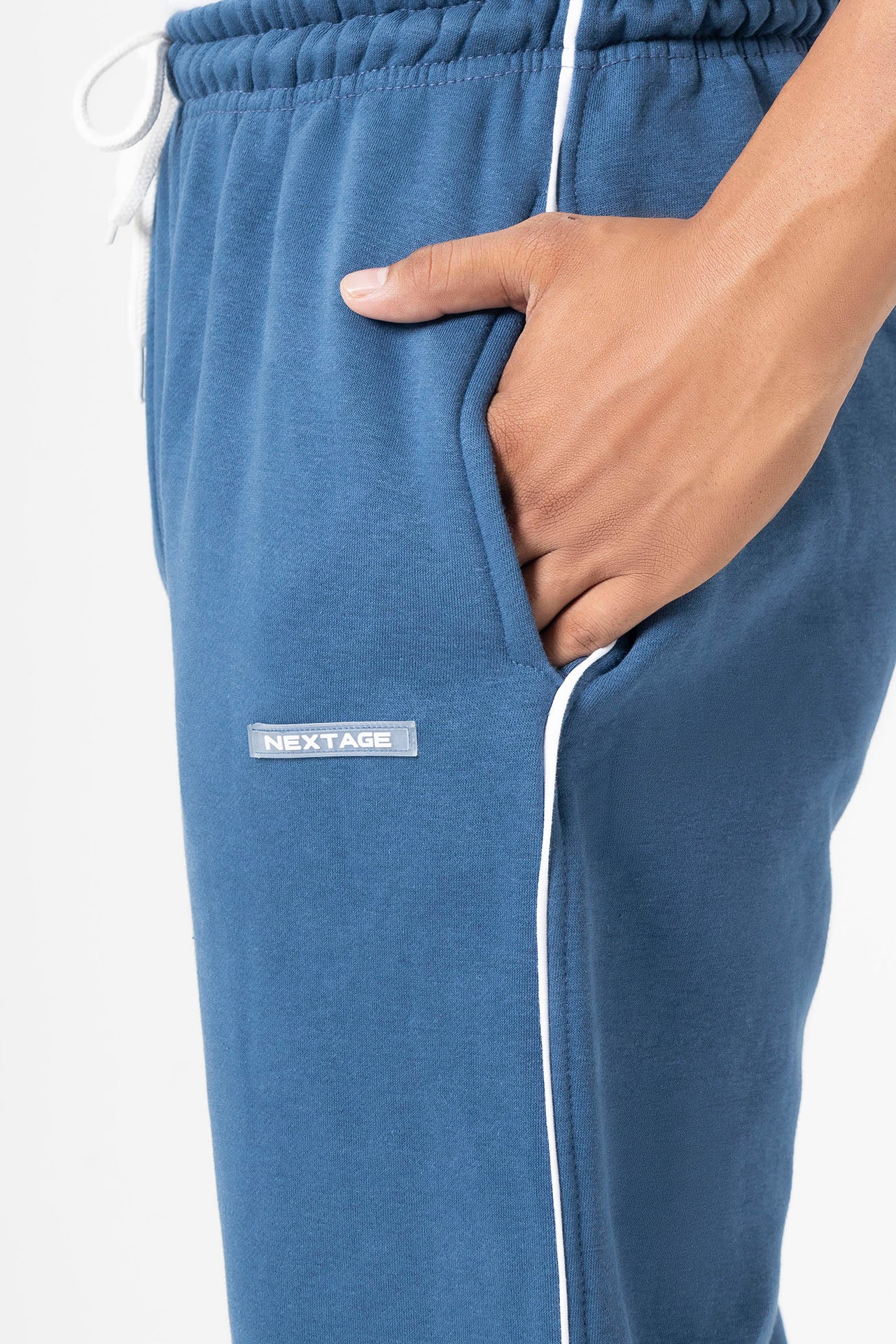 Nextage Blue Piping Trouser Pant