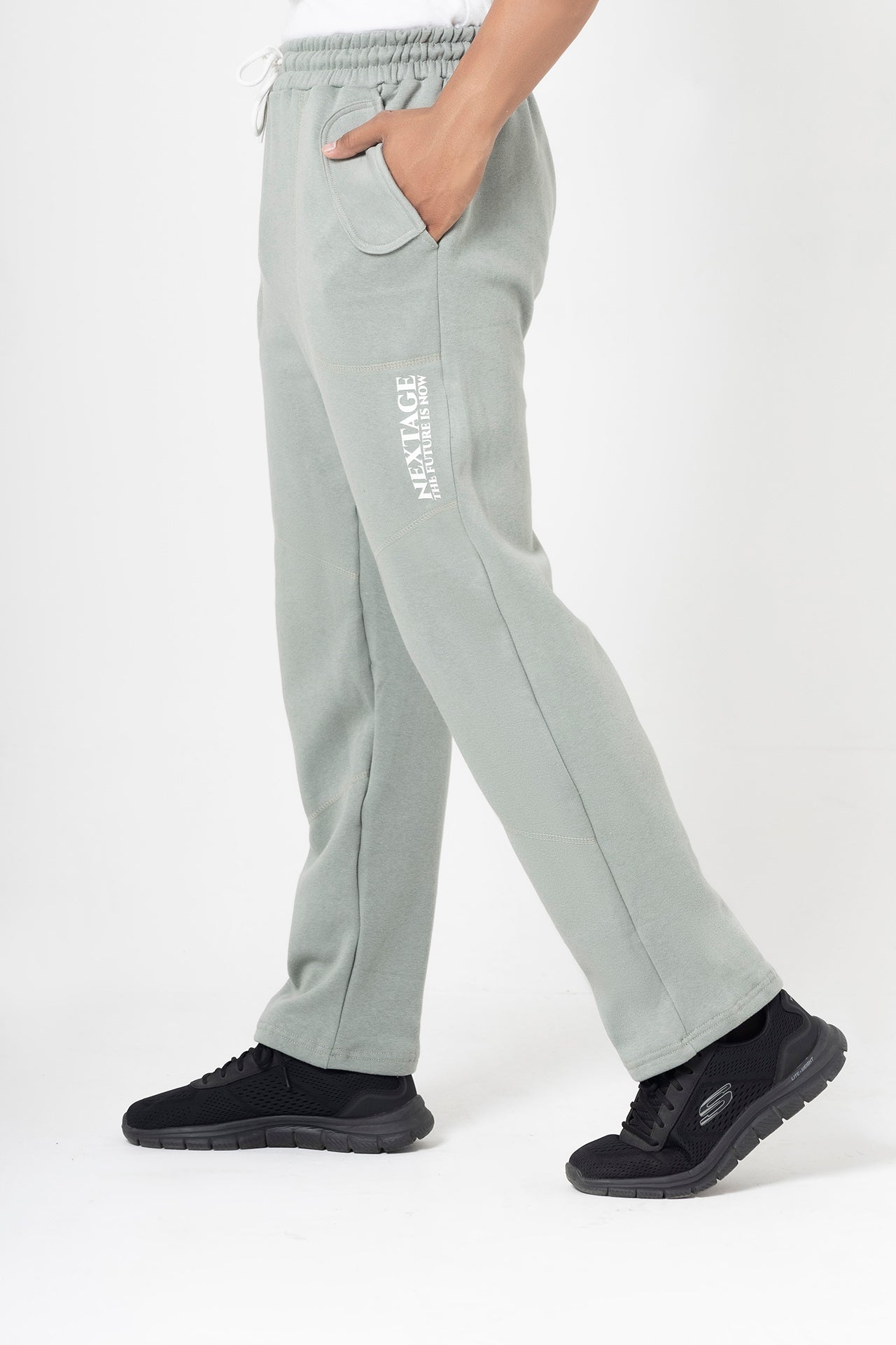 Nextage Flap Detail Seam Stitch Trouser Pant