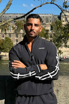 Nextage Charcoal Micro Jogging Tracksuit