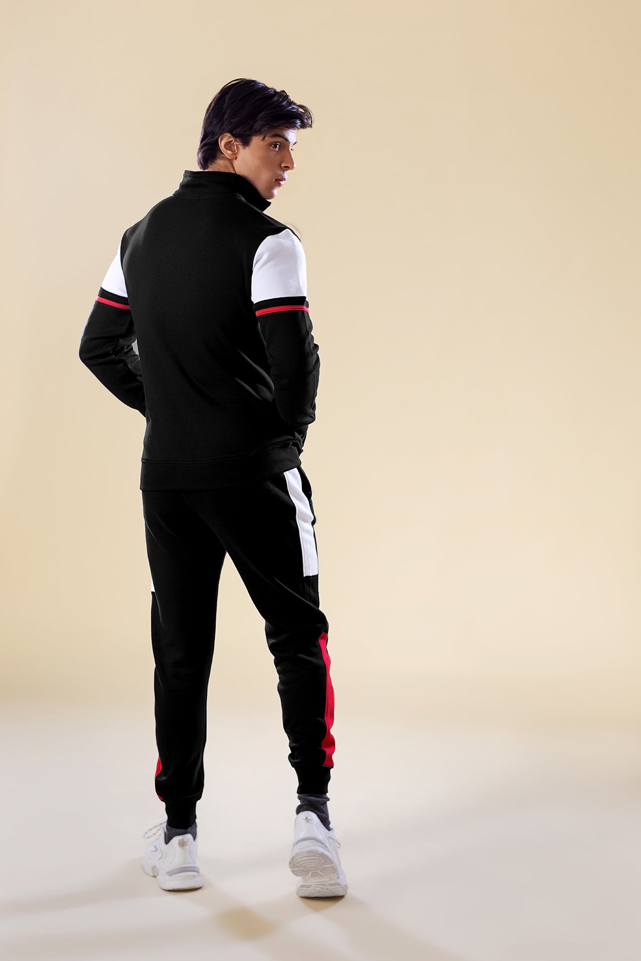 Nextage Essentials Navy Blue Winter Tracksuit