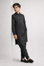 Nextage Kids Black Kurta Shalwar Set