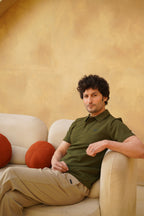 Nextage Olive Polo – Exclusive Drop