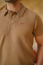 Nextage Natural Beige Polo – Exclusive Drop