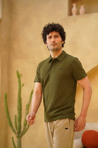 Nextage Olive Polo – Exclusive Drop