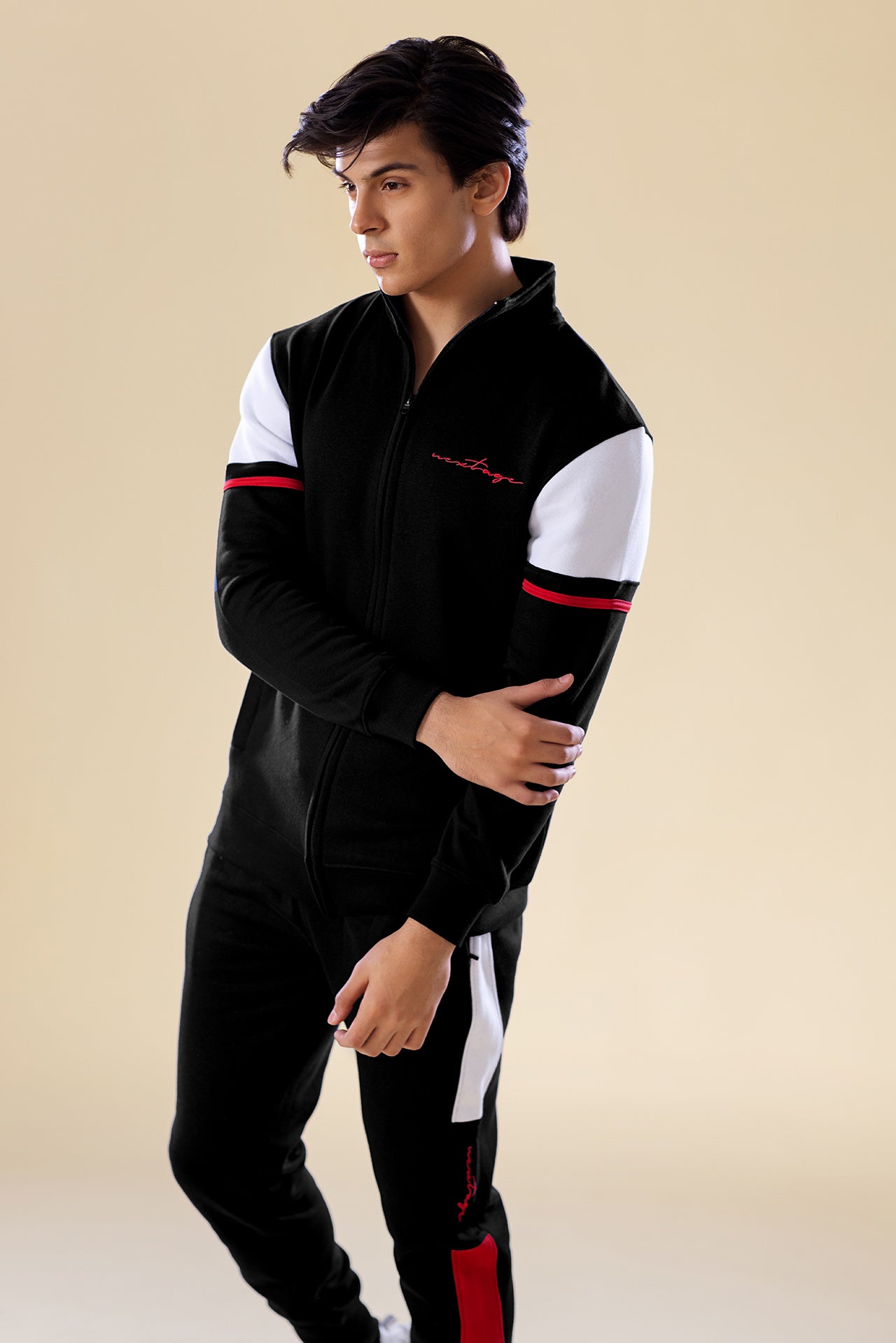 Nextage Essentials Navy Blue Winter Tracksuit