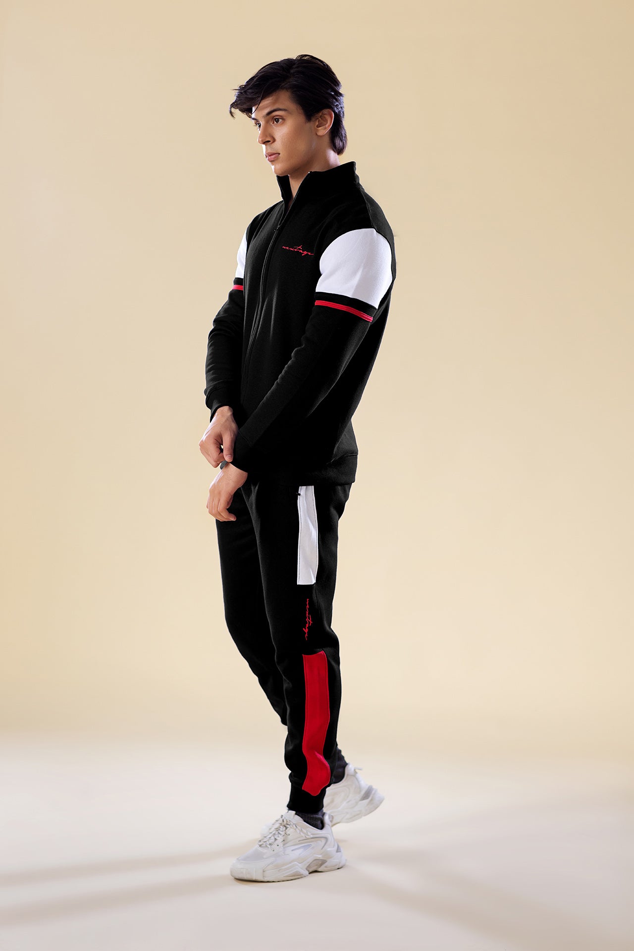 Nextage Essentials Navy Blue Winter Tracksuit