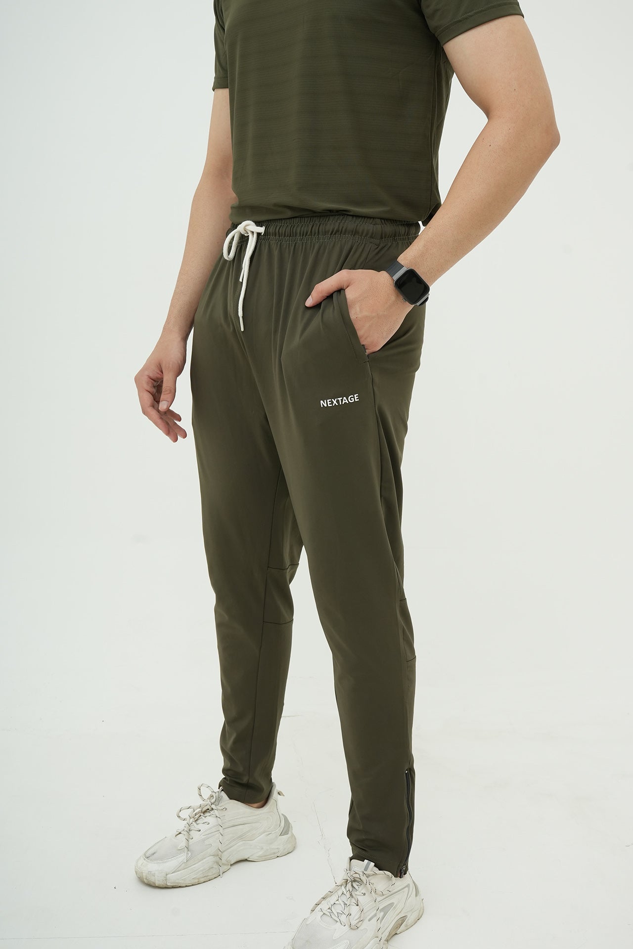 Olive Ultra Stretch Trouser