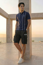 Nextage Premium Polo Cargo Short Set