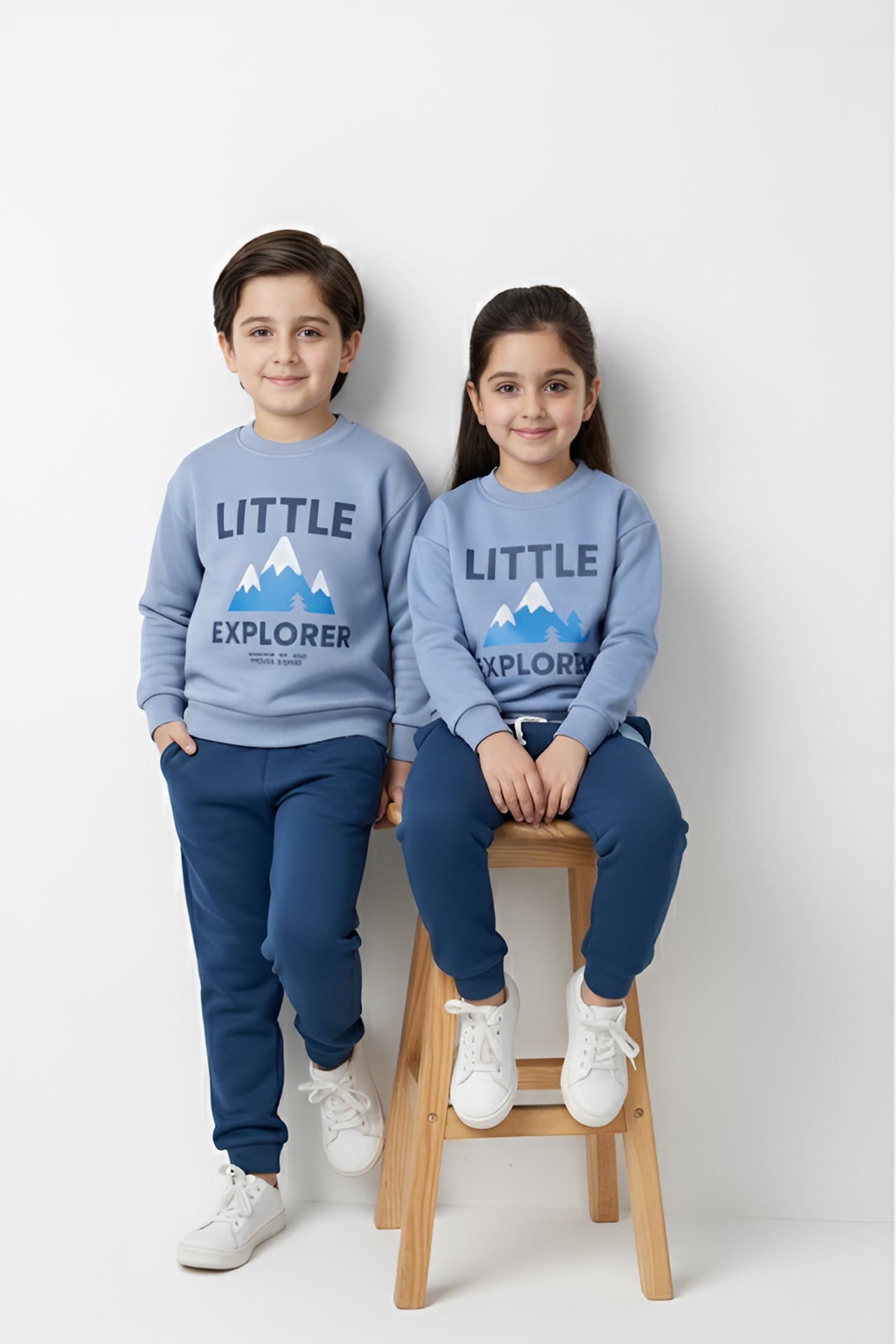 Nextage Kids Blue Little Explorer Tracksuit