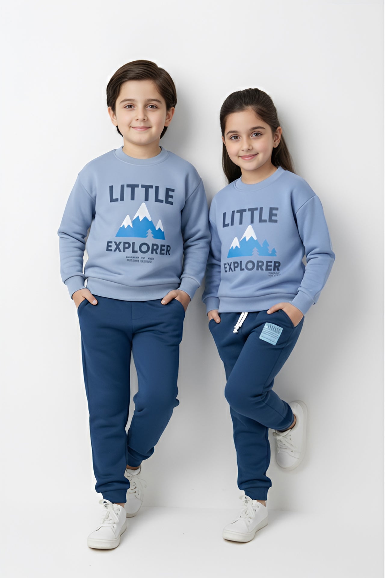 Nextage Kids Blue Little Explorer Tracksuit