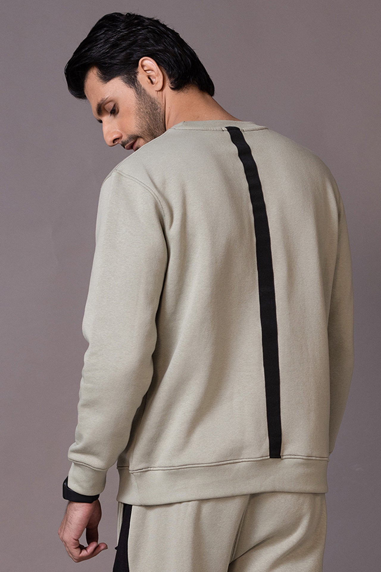 Sage Green Front Pocket Sweatshirt