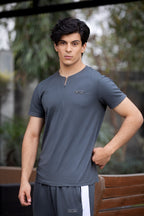 Nextage Grey Invisible Zip Tracksuit