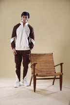Funnel Neck Colour Block Tracksuit