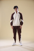 Funnel Neck Colour Block Tracksuit