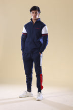 Nextage Essentials Navy Blue Winter Tracksuit