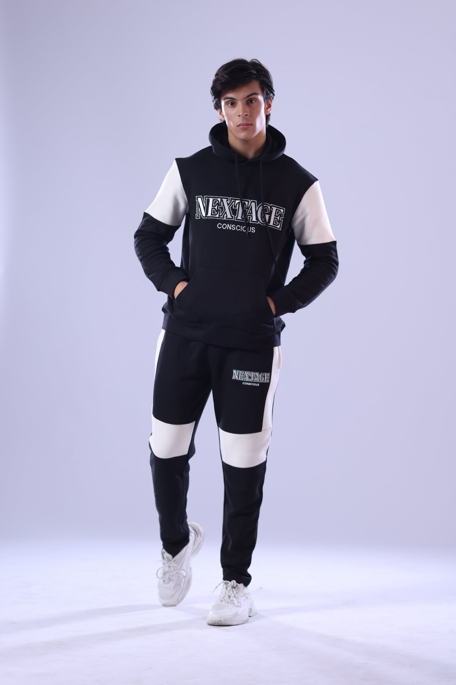 Nextage Black Conscious Winter Tracksuit