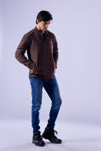 Brown Suede Premium Jacket