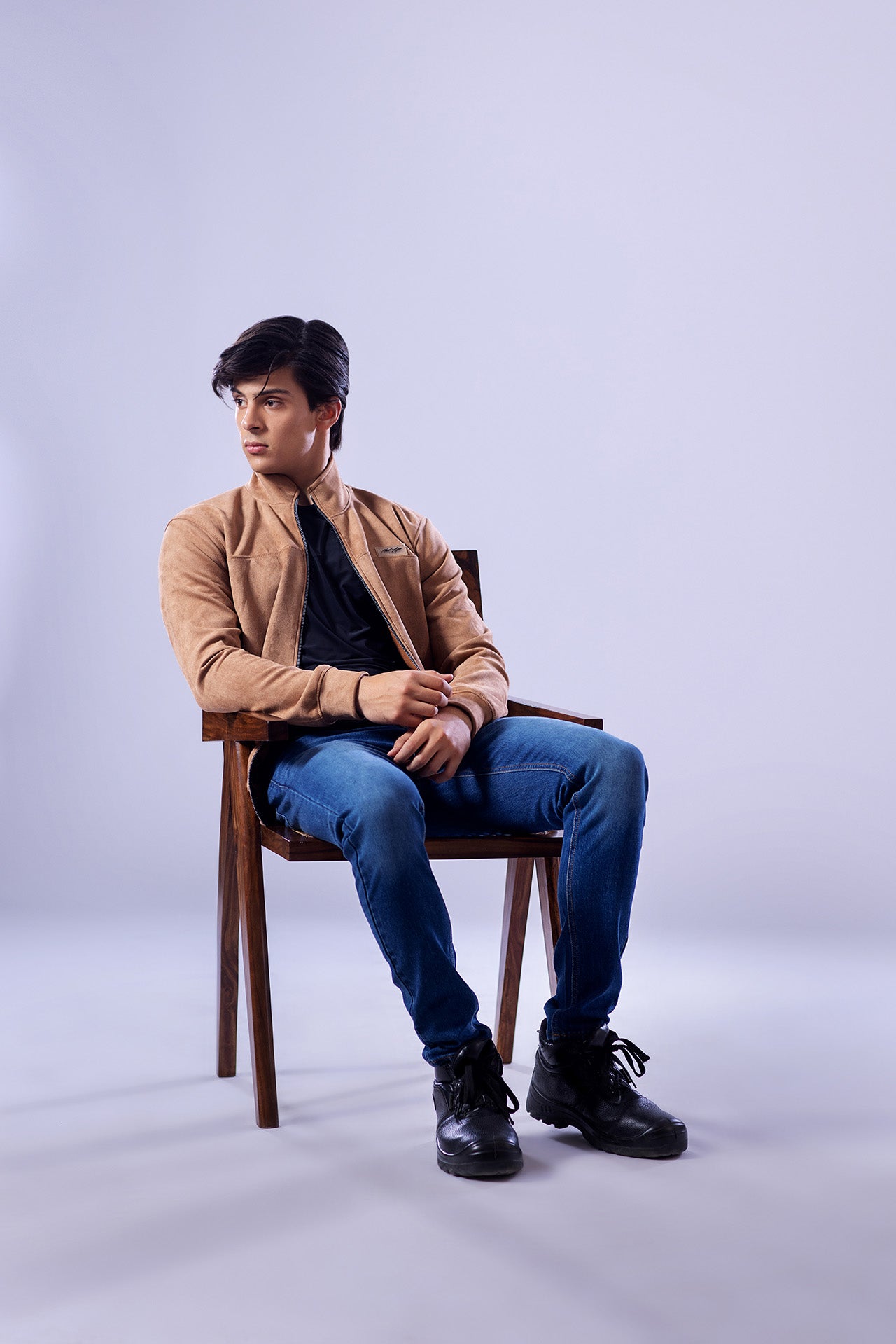 Taupe Suede Premium Jacket