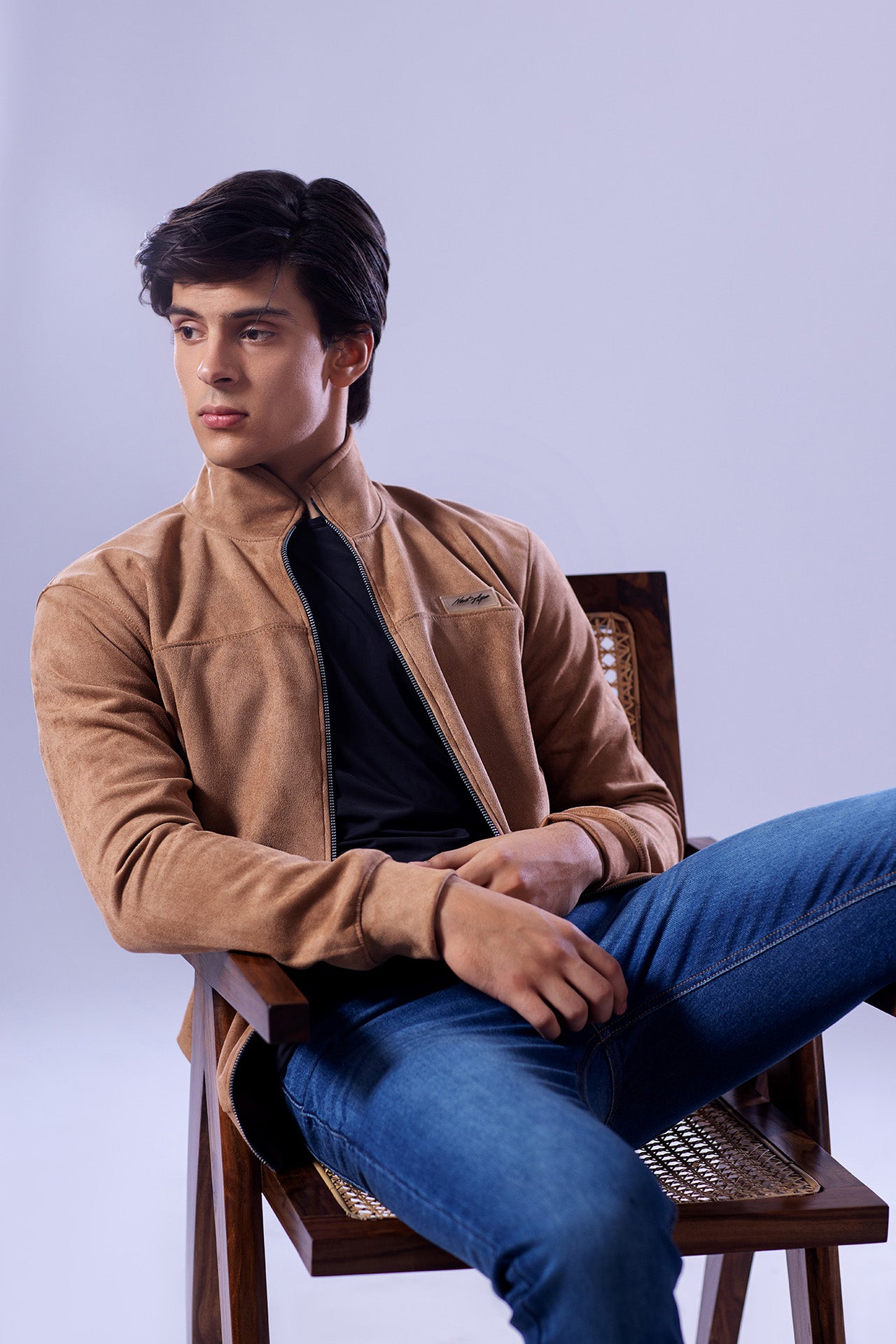 Taupe Suede Premium Jacket