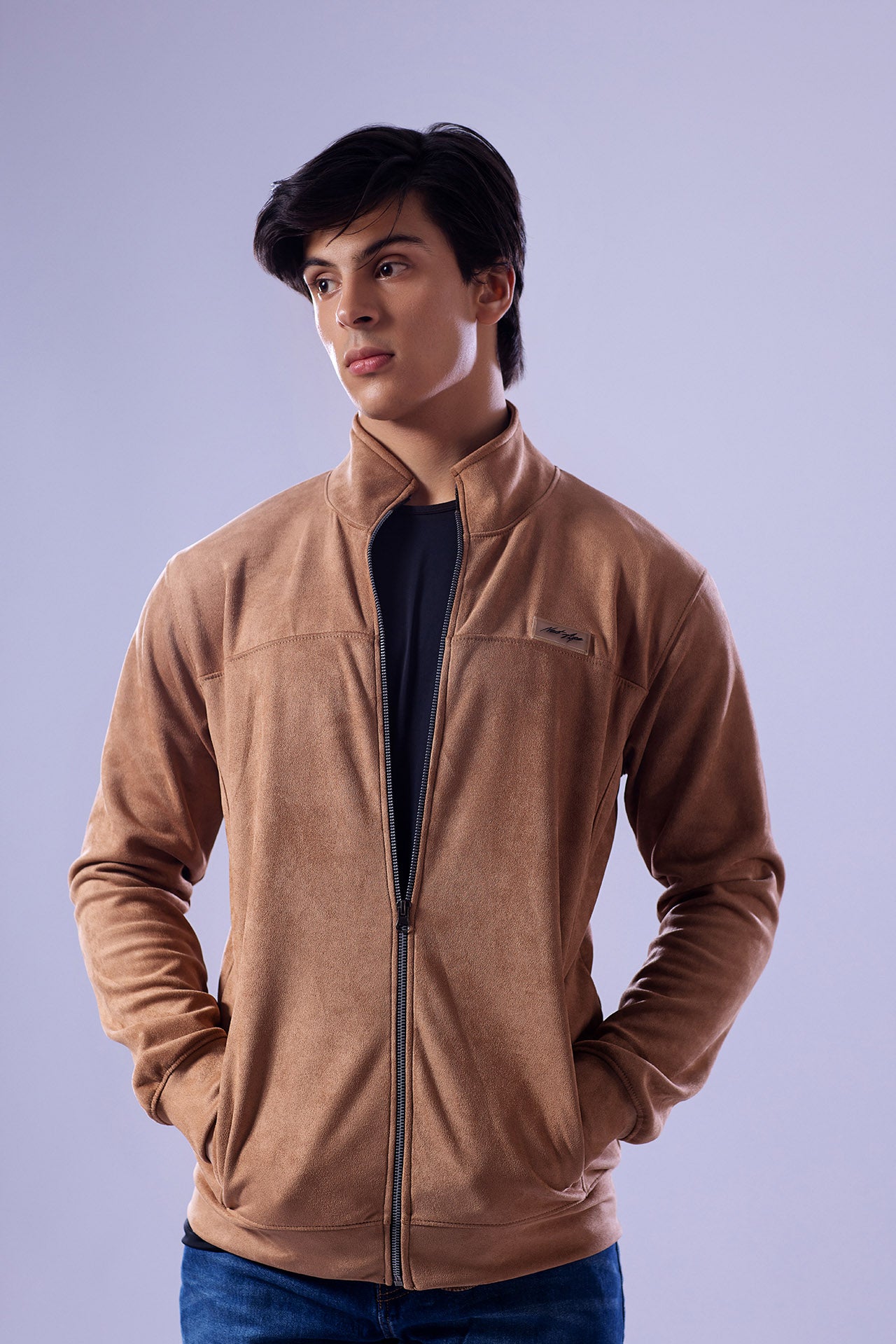 Taupe Suede Premium Jacket
