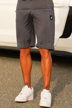 Dark Grey Luxe Stretch Short