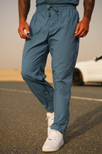 Captain Blue Premium Crinkle Light Weight Tracksuit