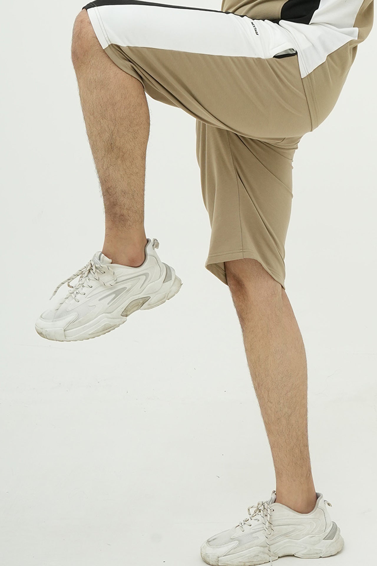 Nextage Sand Stripe Polo Short