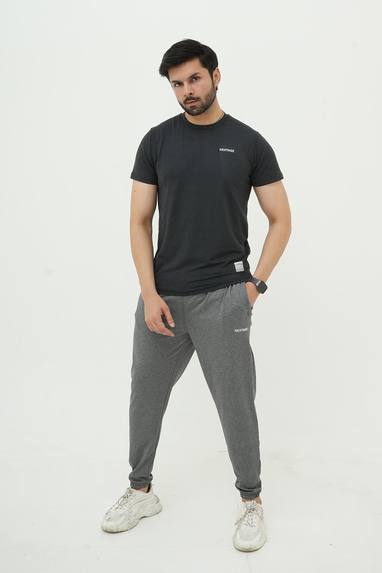 Nextage Melange Premium Tracksuit