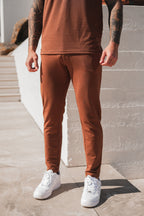 Brown Basic Slim Fit Trouser