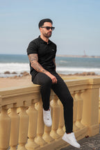 Basic Black Nextage Essentials Polo Tracksuit