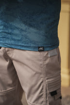 Ash Grey Premium Twill Cargo Trouser