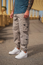 Nextage Light Grey  Cargo Tracksuit