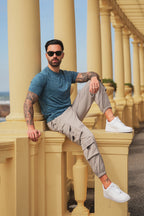 Nextage Light Grey  Cargo Tracksuit