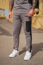 Light Grey Pocket Style Tracksuit