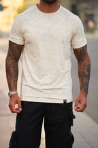 Ultra Stretch Premium Textured Printed Cargo Tracksuit