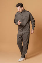 Two-Piece Activewear Set-Men's Athleisure Wear-Co-ord Set Men