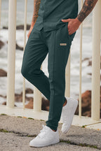 Metal Slogan Smoke Grey Trouser