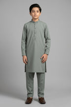 Nextage Kids Sea Green Kurta Shalwar Set
