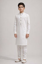 Nextage Kids Off-White Kurta Shalwar Set