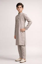 Nextage Kids Beige Kurta Shalwar Set