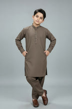 Nextage Kids Brown Kurta Shalwar Set