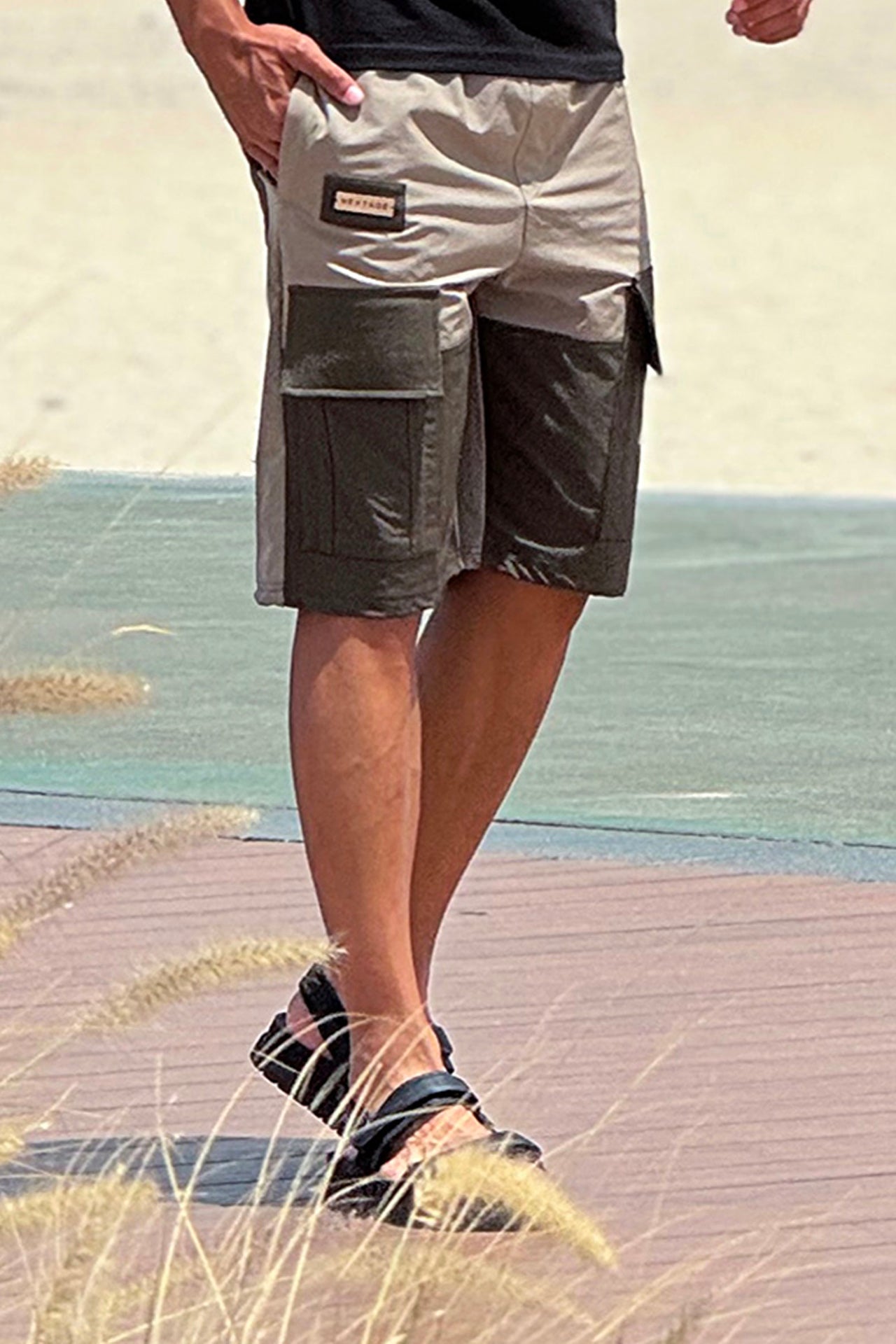 Wowen Terry Two Tone Short