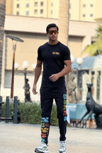 Black Graphics Dri-Fit Tracksuit