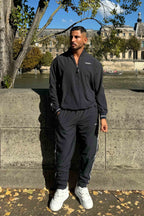 Nextage Charcoal Micro Jogging Tracksuit