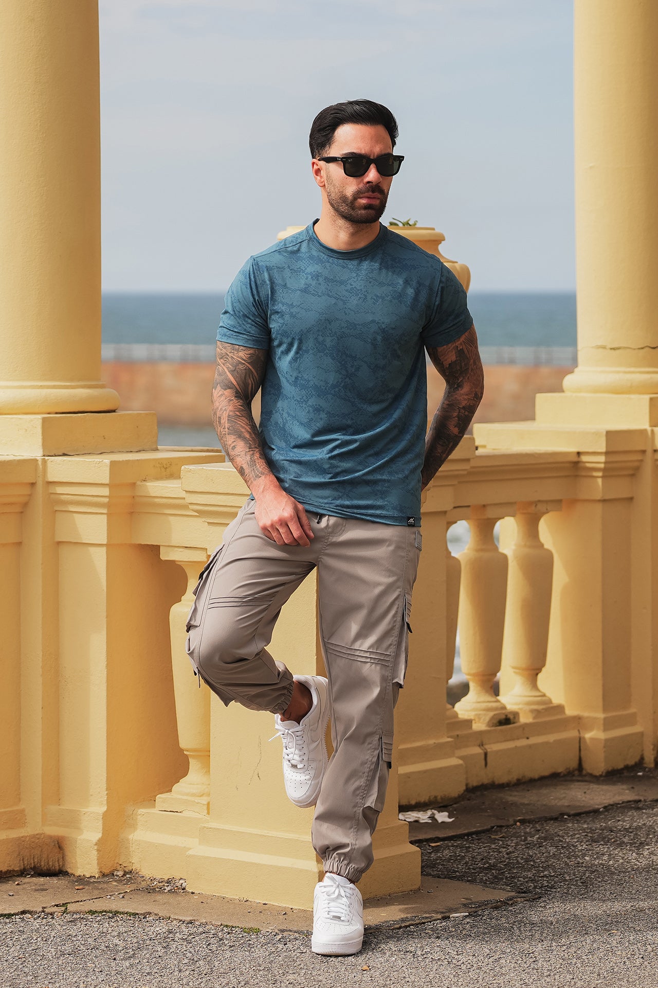 Nextage Light Grey  Cargo Tracksuit