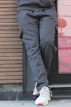 Charcoal Cargo Trouser