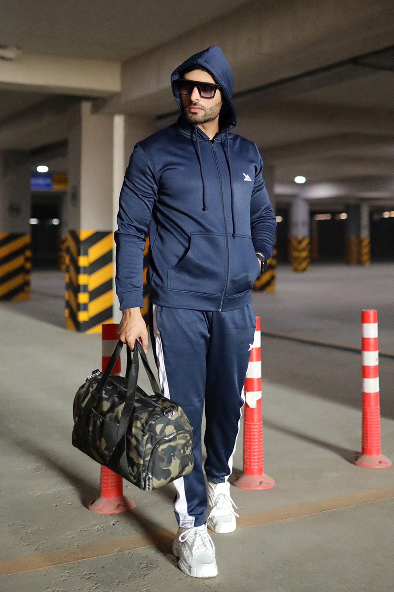 NEXTAGE BLUE STRIPE TRACKSUIT
